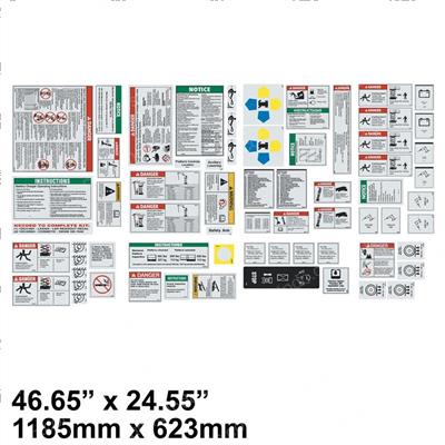 Picture of Decal Kit - 1930 Comp Words