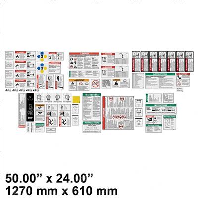 Picture of Decal Kit - 2046 Comp Words