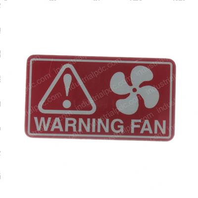 Picture of Decal - Fan Warning
