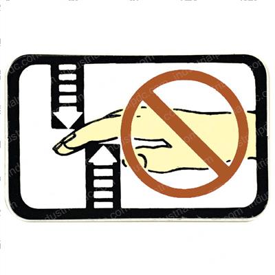 Picture of Decal - No Hand Hold