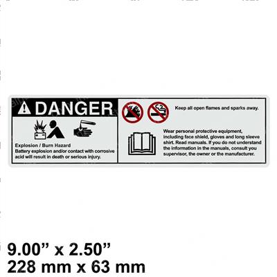 Picture of Decal-Burn Hazard