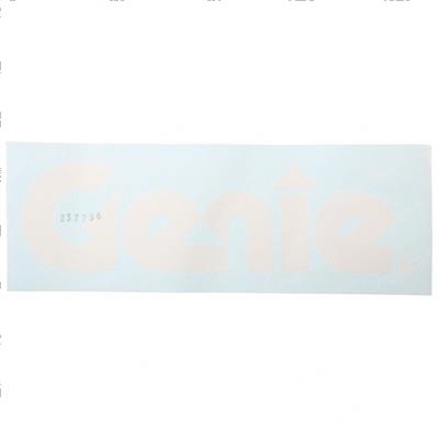 Picture of Decal-Genie Logo-3x9 White