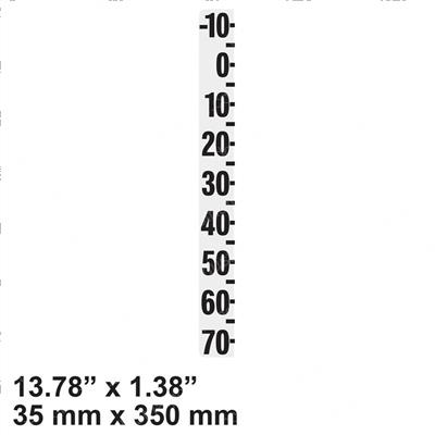 Picture of Decal- Angle Indicator
