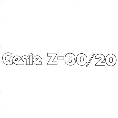 Picture of Decal Kit Cosmetic Z30/20