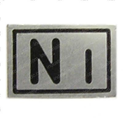 Picture of Plate -Terminl Number