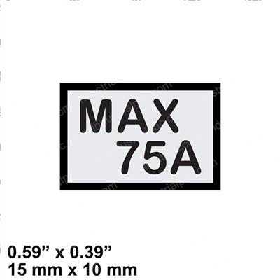 Picture of Plate - Fuse