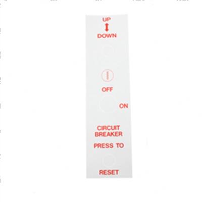 Picture of Decal - Lower Control Panel