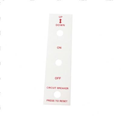 Picture of Decal - Lower Control Panel Ee