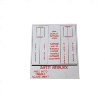 Picture of Decal - Control Box Outrigger