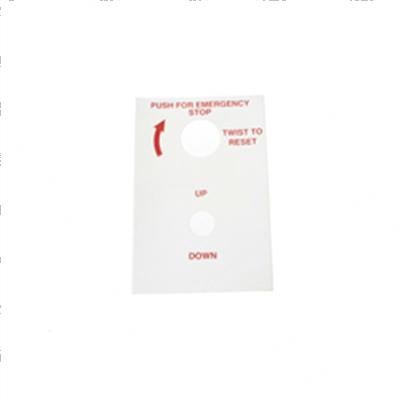 Picture of Decal - Base Lift Control