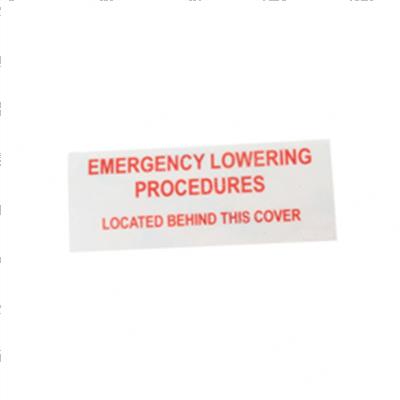 Picture of Decal - Emergency Proc 28evm