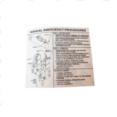 Picture of Decal - Emergency Proc 28evm