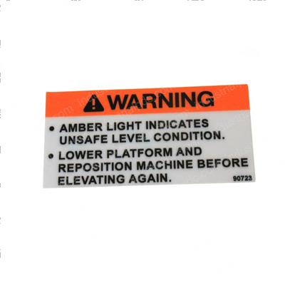 Picture of Decal - Tip Warning Light
