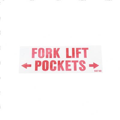 Picture of Decal - Fork Lift Pockets