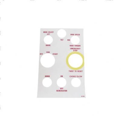 Picture of Decal - Upper Controls X72 Df