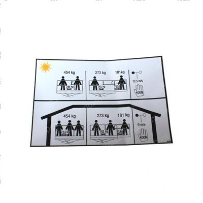 Picture of Decal - Ce 454kg Wind Rating