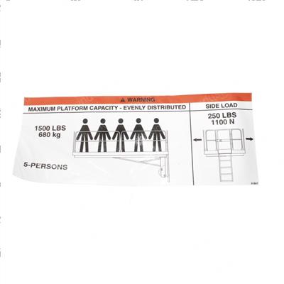 Picture of Decal - Plat. Cap. Speed Level