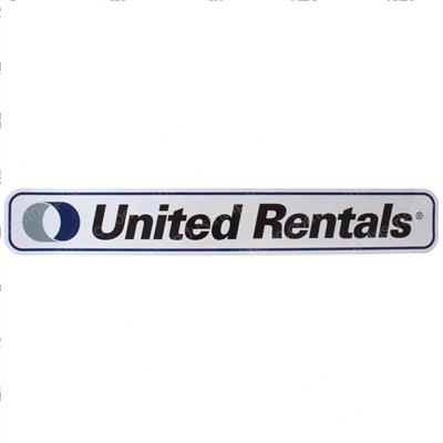 Picture of Decal - United Rental 2.75 X 18