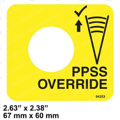 Picture of Decal - Ppps Overide