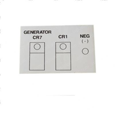 Picture of Decal - Interior Relays