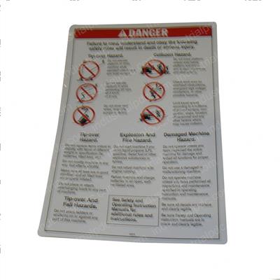 Picture of Decal - Safety Rules