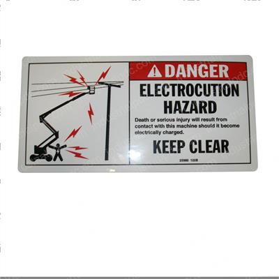 Picture of Decal - Electrocution Hazard