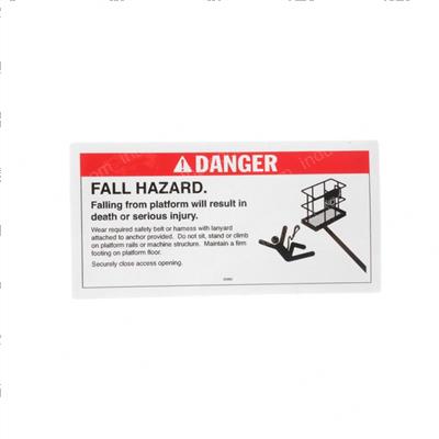Picture of Decal - Plat.fall Hazard