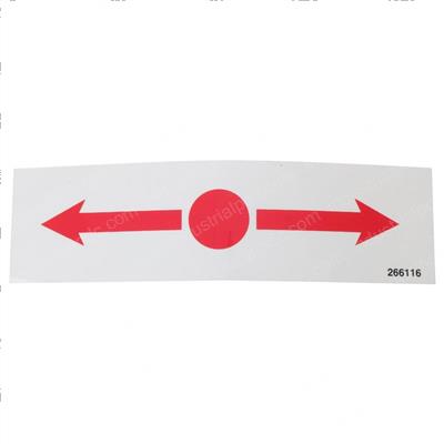 Picture of Decal Directional Pedal