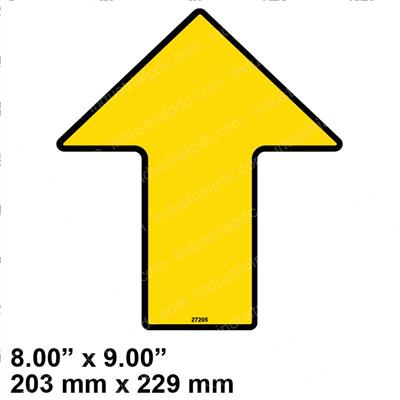 Picture of Decal - Arrow Yellow