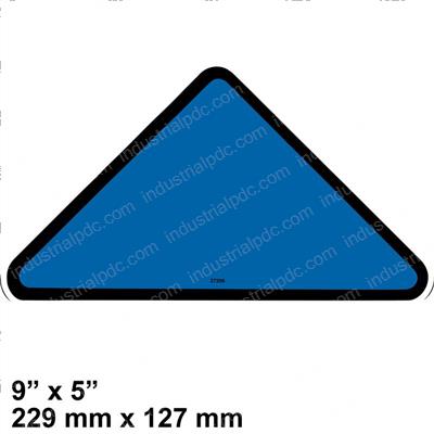 Picture of Decal - Triangle Blue