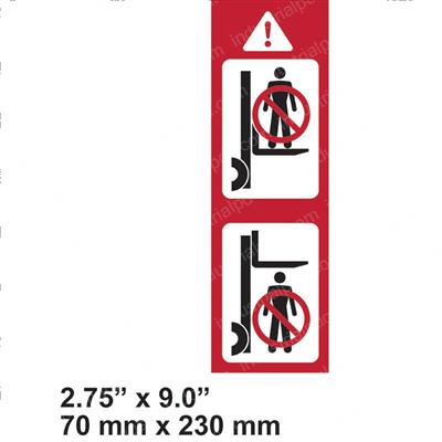Picture of Decal - Warning