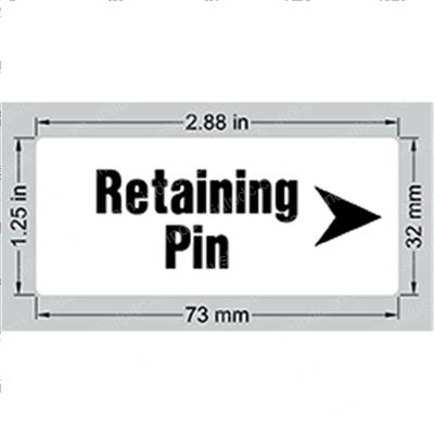 Picture of Decal Lock Pin