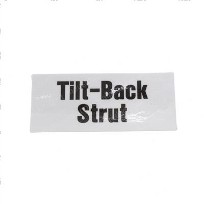 Picture of Decal Tiltback Strut