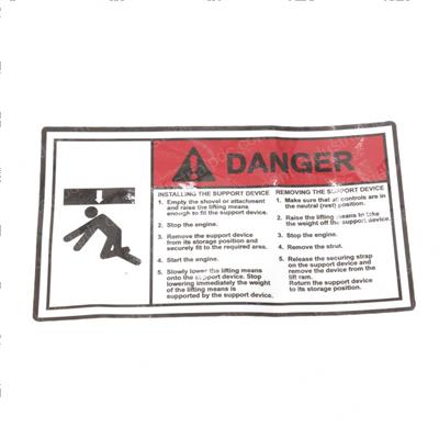 Picture of Danger Strut Decal