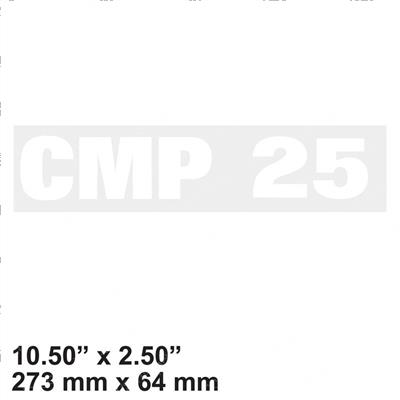 Picture of Decal - Model Cmp25