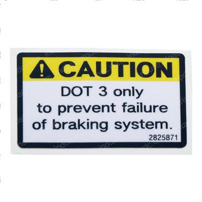 Picture of Decal Hyd Oil