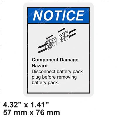 Picture of Decal - Battery Cables