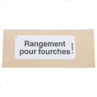 Picture of Decal Fork Lift Pocket