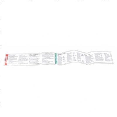Picture of Decal Danger/Safety/Oper.instr
