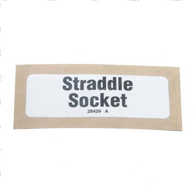 Picture of Decal Straddle Socket