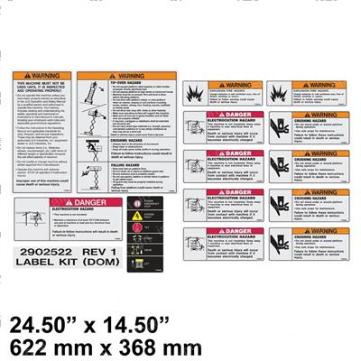 Picture of Decal Kit - Safety 1930es