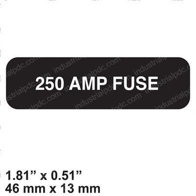 Picture of Decal - 250 Amp Fuse