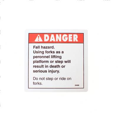 Picture of Decal Danger