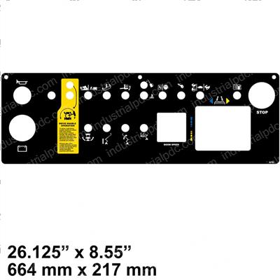 Picture of Decal - Plat.control Panel