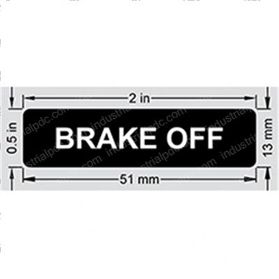 Picture of Decal Brake Off