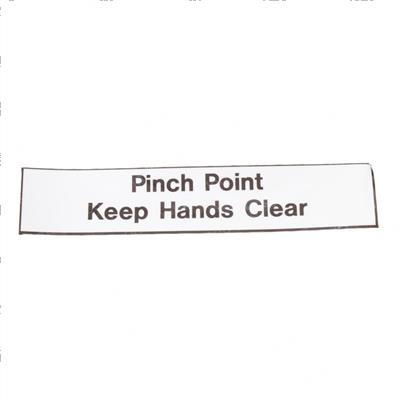 Picture of Decal - Pinch Point