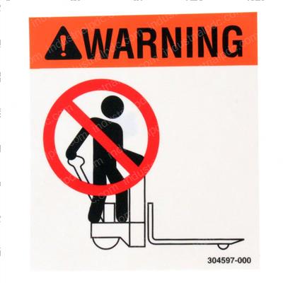 Picture of Decal - Graphical No - Ride