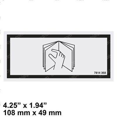 Picture of Decal - Manual