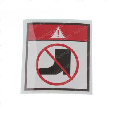 Picture of Decal - Foot Crush Hazard
