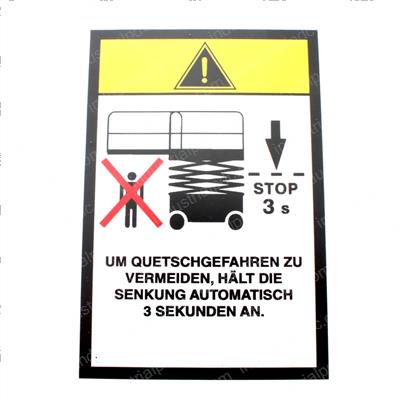 Picture of Decal - Stop